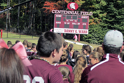 Centennial Field Scoreboard