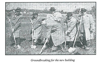 old groundbreaking black and white